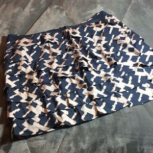 French Connection navy skirt size 8